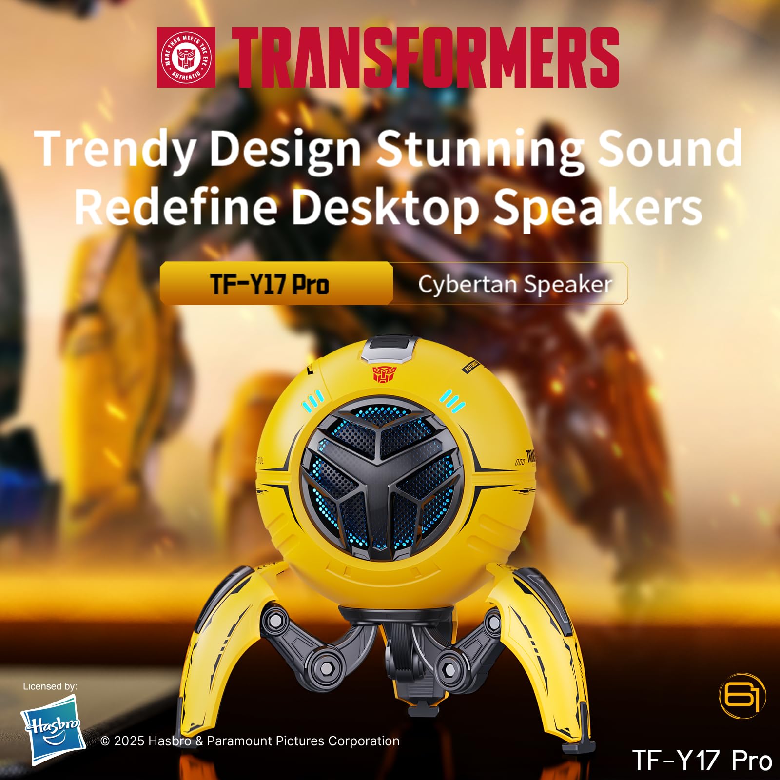 Amazon.com: Transformers TF-Y17Pro Mecha Bluetooth TWS Speaker
